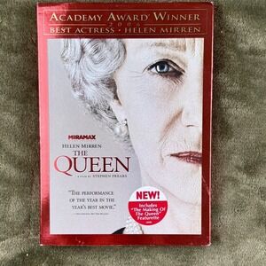 The Queen DVD 2006 Helen Mirren Academy‎ Award Winner Miramax Drama Movie New
